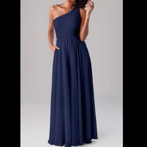 Kennedy Blue Navy Bridesmaid Dress